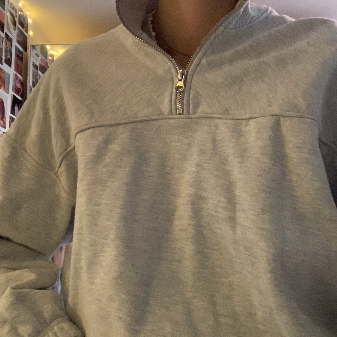 Zip-up tröja från Weekday