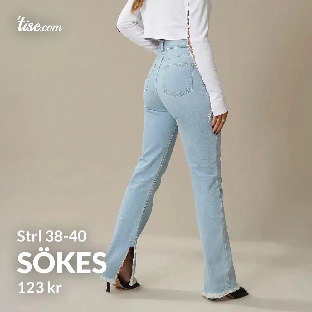 Söker dessa jeans i strl 38 eller 40 🥰. Jeans & Byxor.