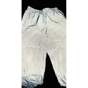 Reflective pants that glow in the dark.  Goes to the ankle and can fits a 34 / xs and 36 / s.  Nothing wrong.  Used once.