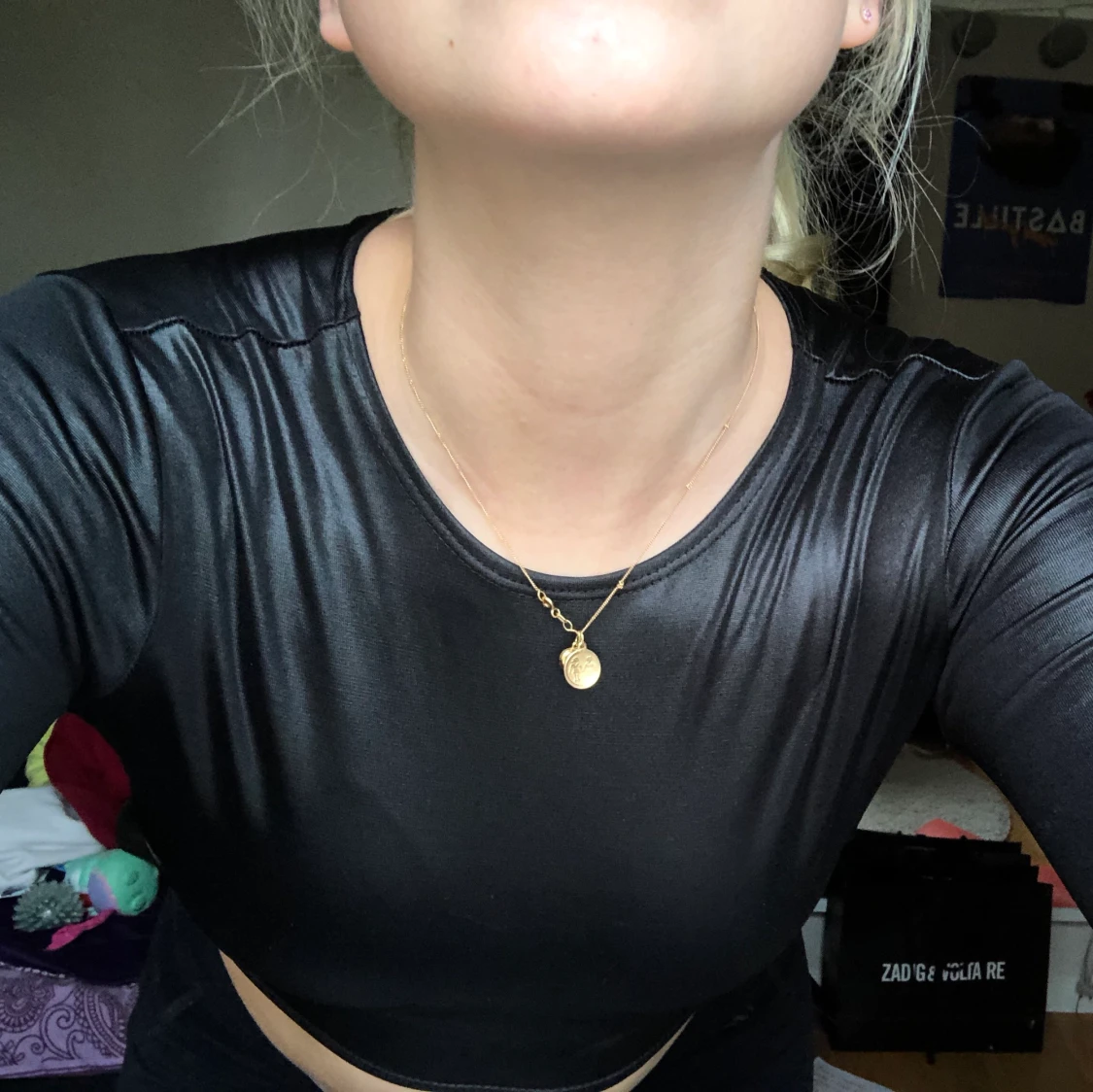 Tight glansig tröja - 90