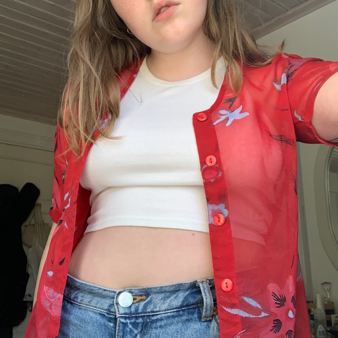 Vintage blus gjord i Sverige! - 90