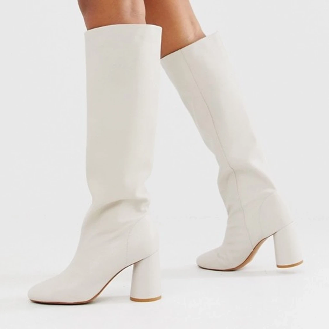 & Other stories höga vita stövlar 39