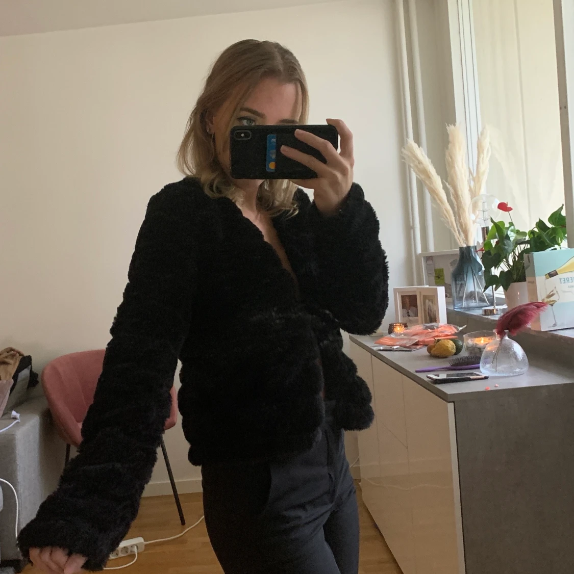 ”Pälsjacka” kofta