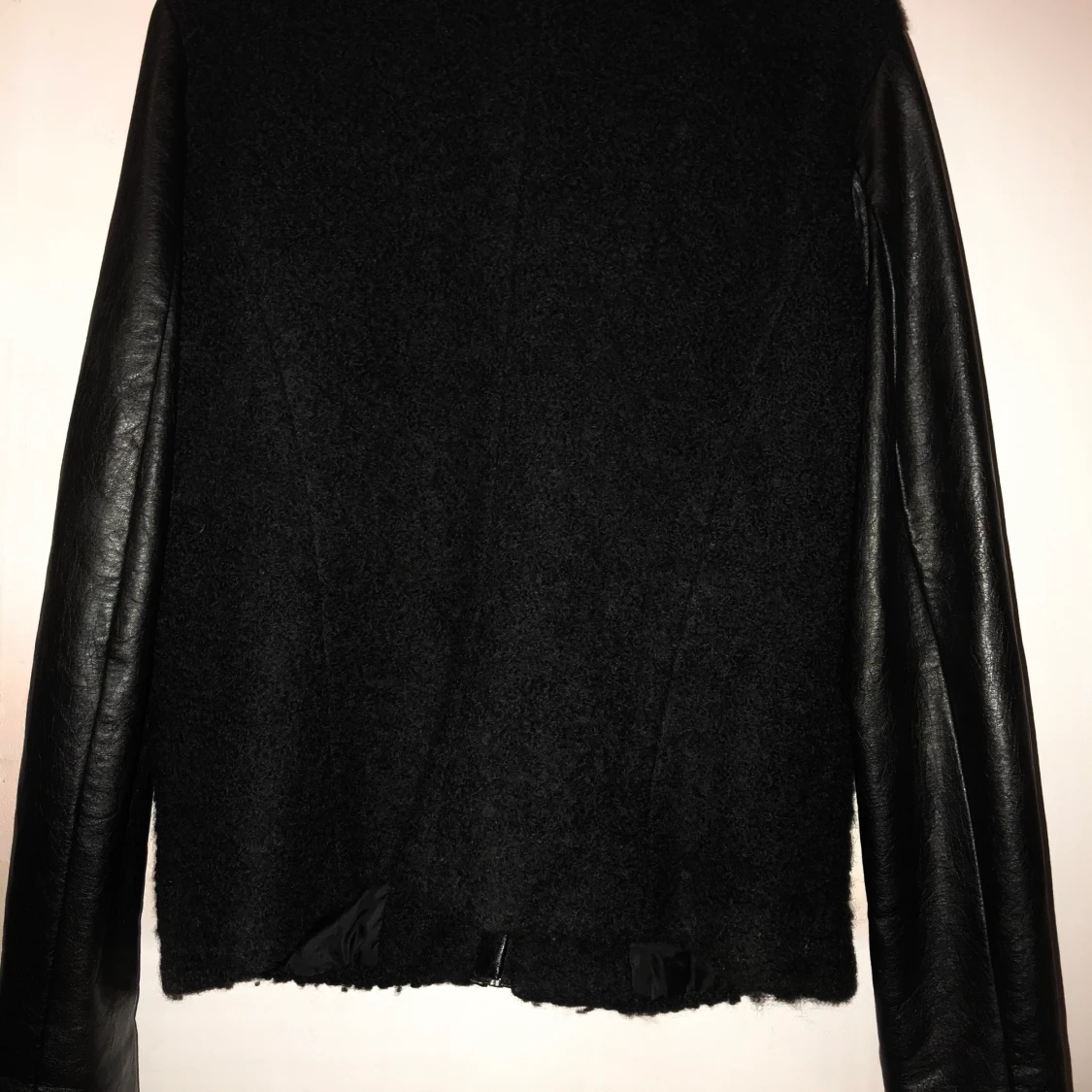 skinnjacka med päls - 91