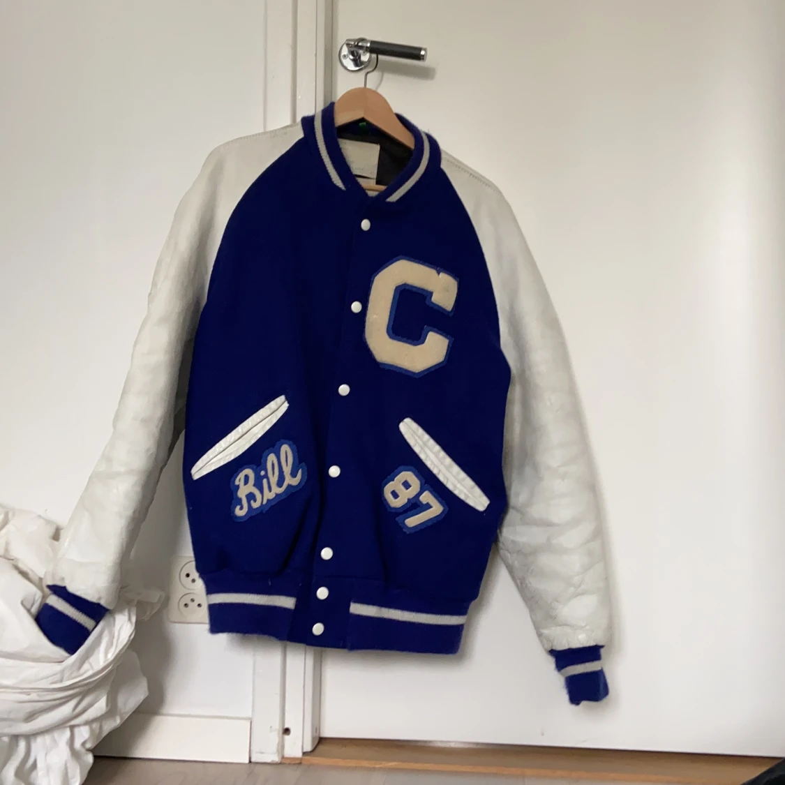 VINTAGE VARSITY JACKET, STORLEK L