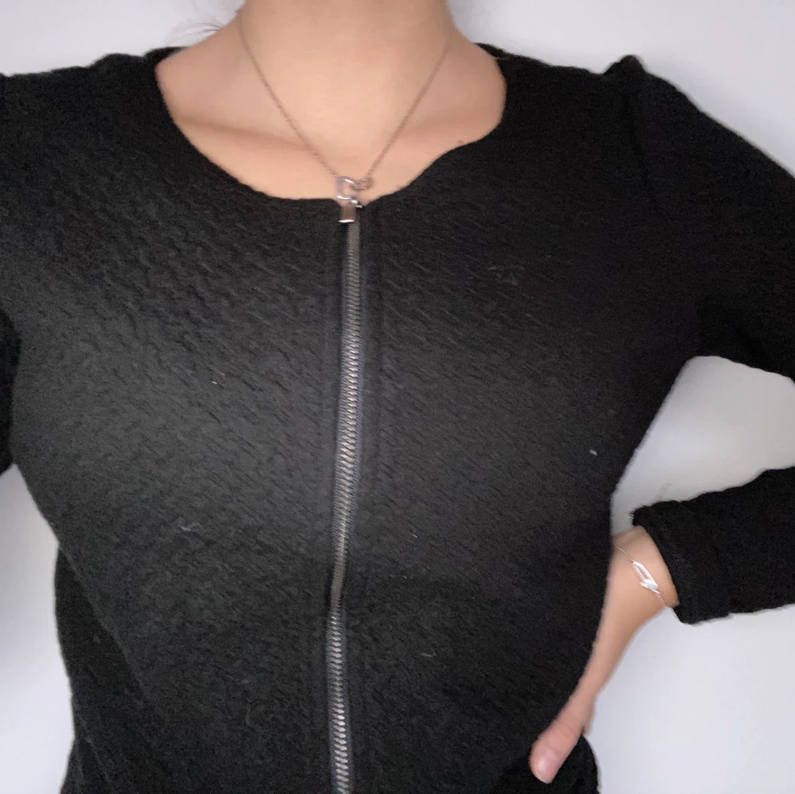 Svart kofta  - 90