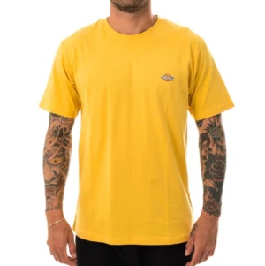 Dickies.  Storlek S - Säljer nu min dickies tröja i en "senapsgul" färg då jag inte använder den. Tröjan är i storlek S och är köpt på herravdelningen😊 Tröjan säljer jag för 60kr och frakten kostar 45kr💖 Nypris är cirka - 250kr