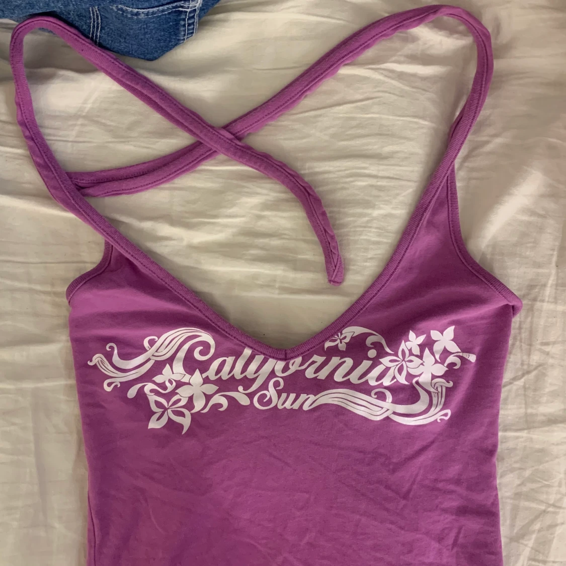 Y2K Halterneck Linne - 90