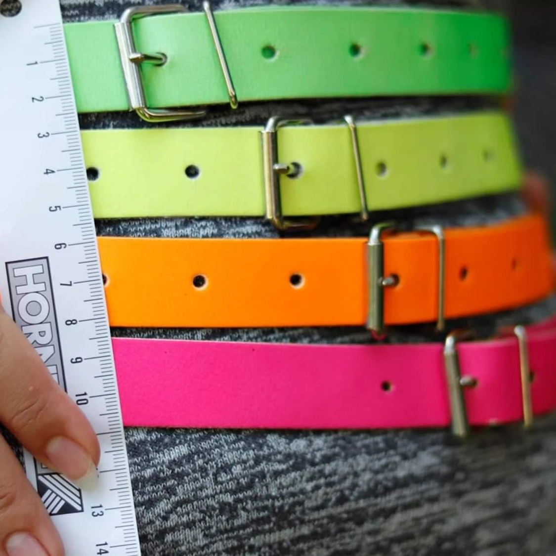 Neonskärp från 80-talet, 4 st - 90