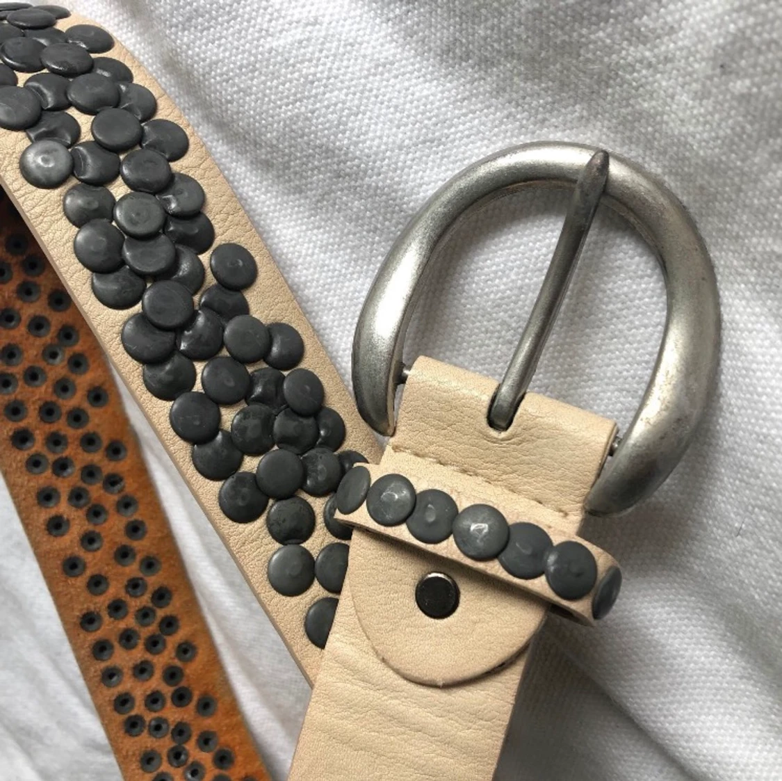 Äkta läderskärp - 90