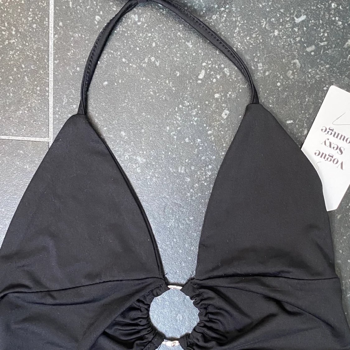 Svart mini topp - 91