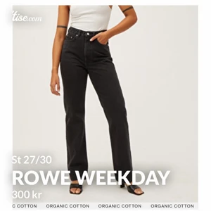 Weekday rowe - Super snygga jeans. Säljer för dem inte passar mig!