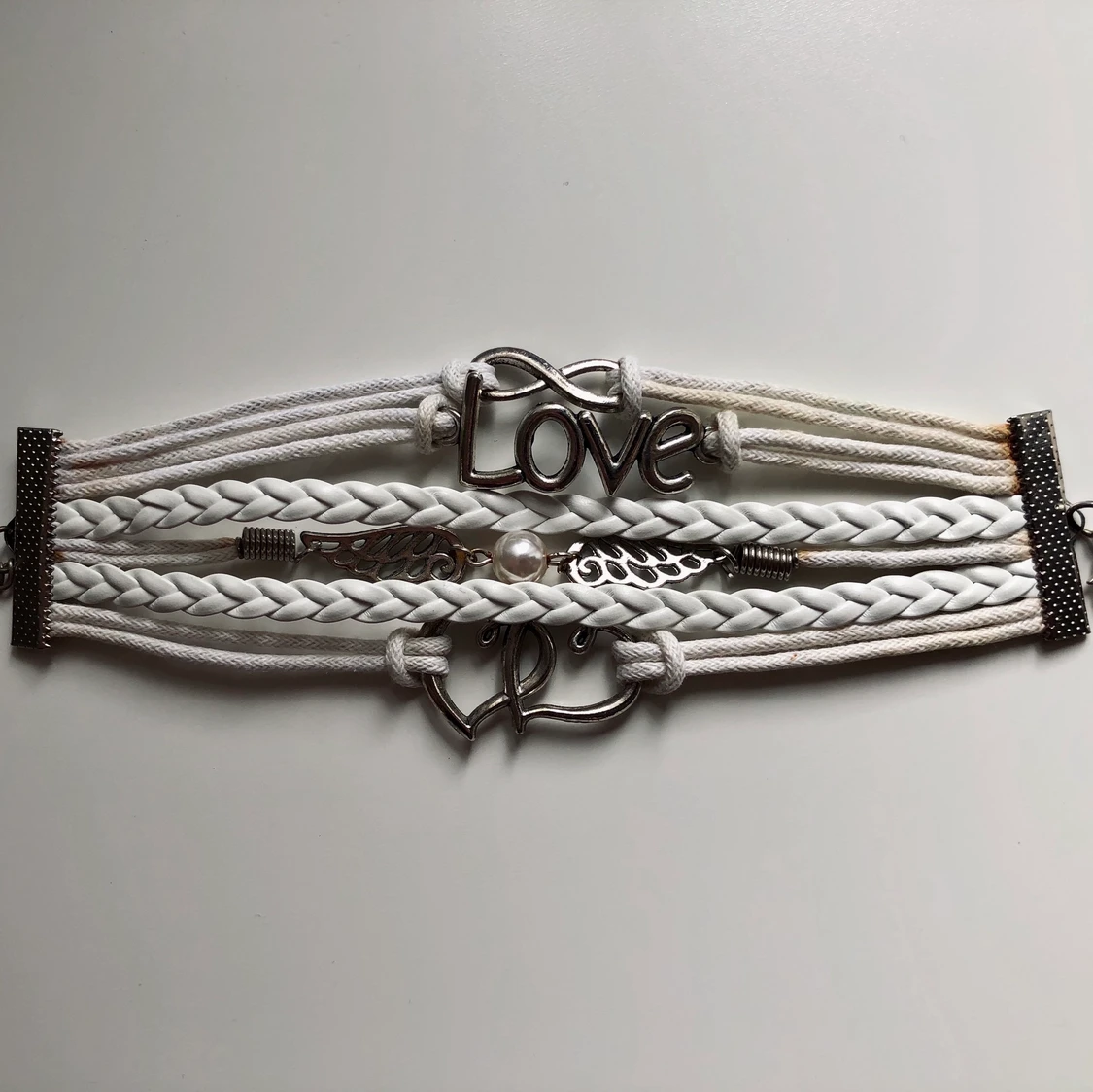 ✨ARMBAND VITT LOVE✨ - 91