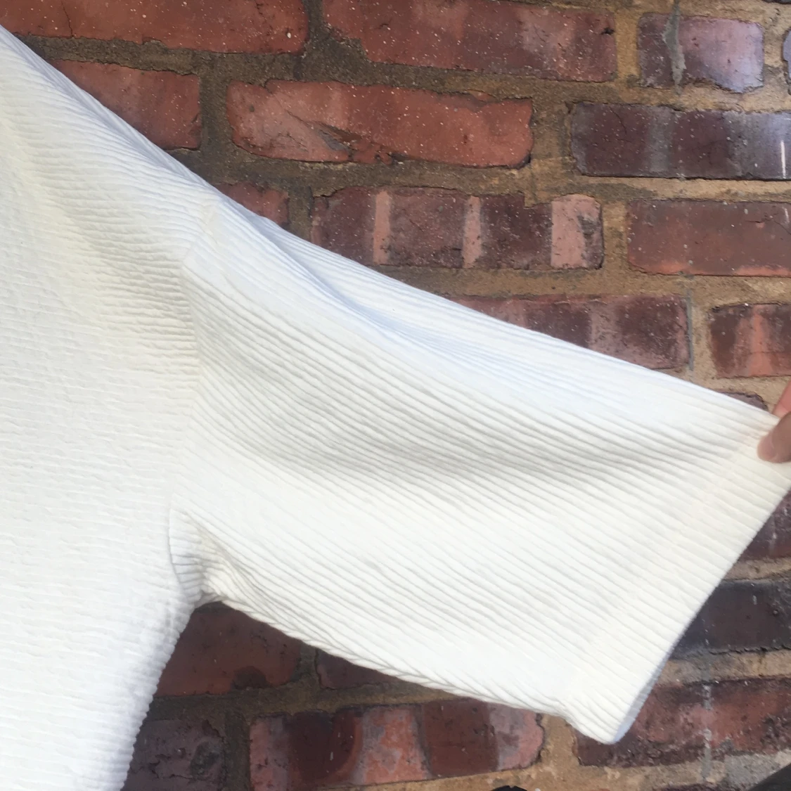 Vit tröja / kofta  - 91