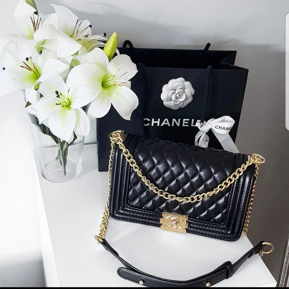 Chanel boy bag! Super fin replika | Plick Second Hand