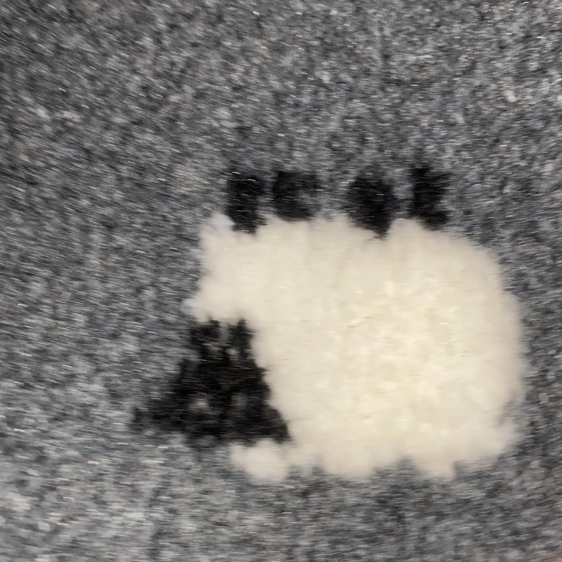 Super gullig fluffig minibag - 90