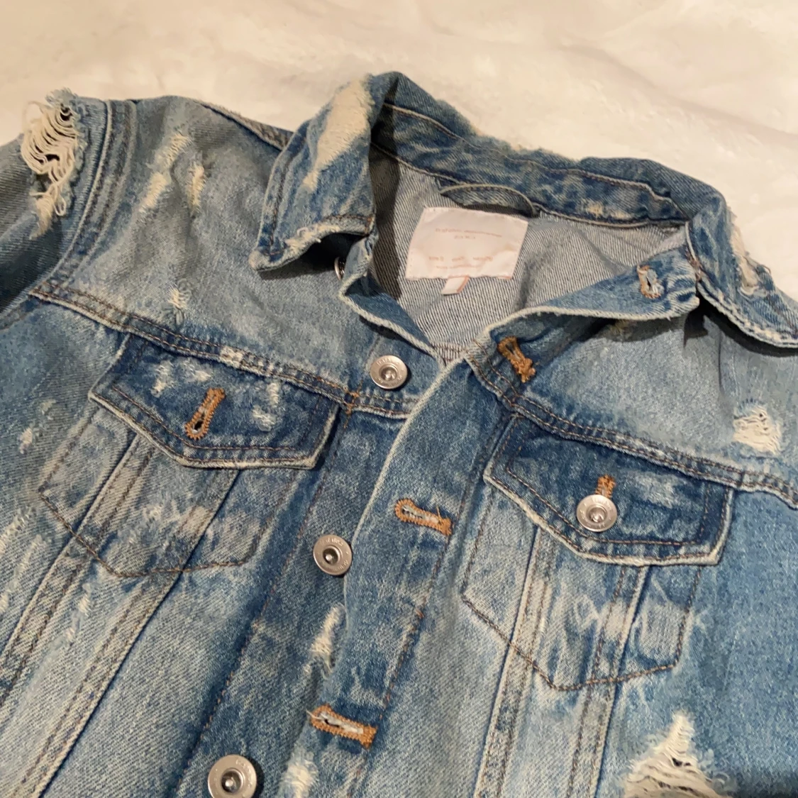 ”Sliten” Jeansjacka - 91