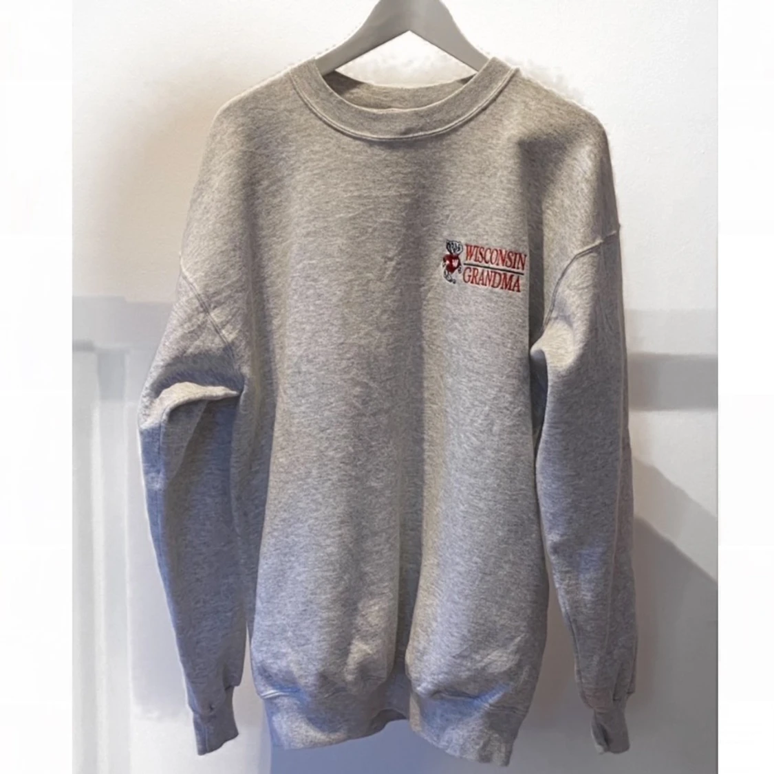 Grå champion sweatshirt! - 90