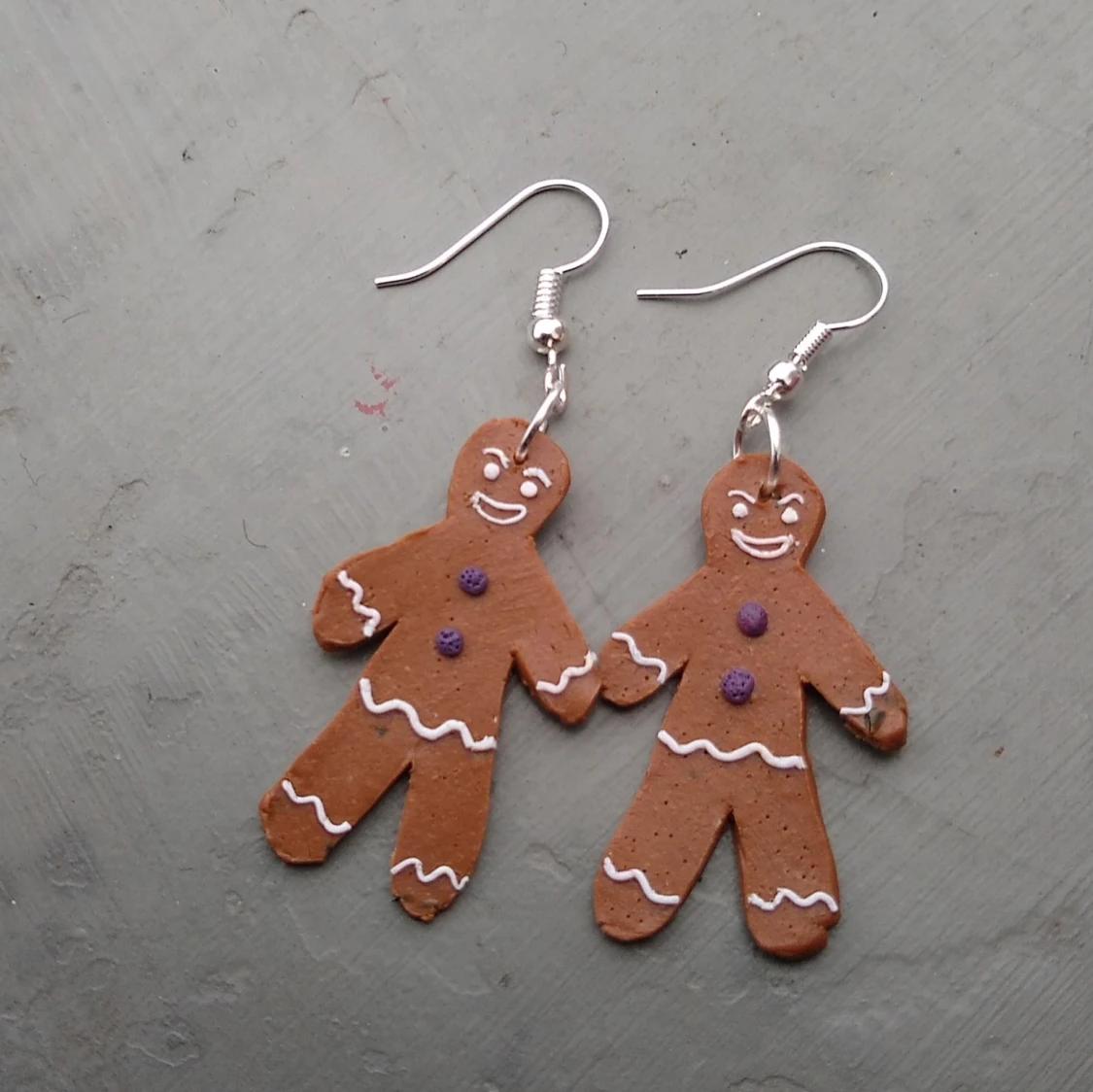 Supersöta pepparkaks örhängen - 90