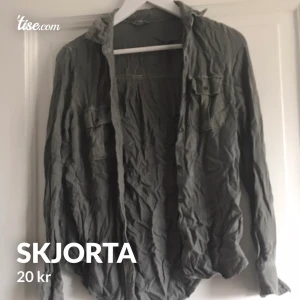 Skjorta - Militärgrön skjorta