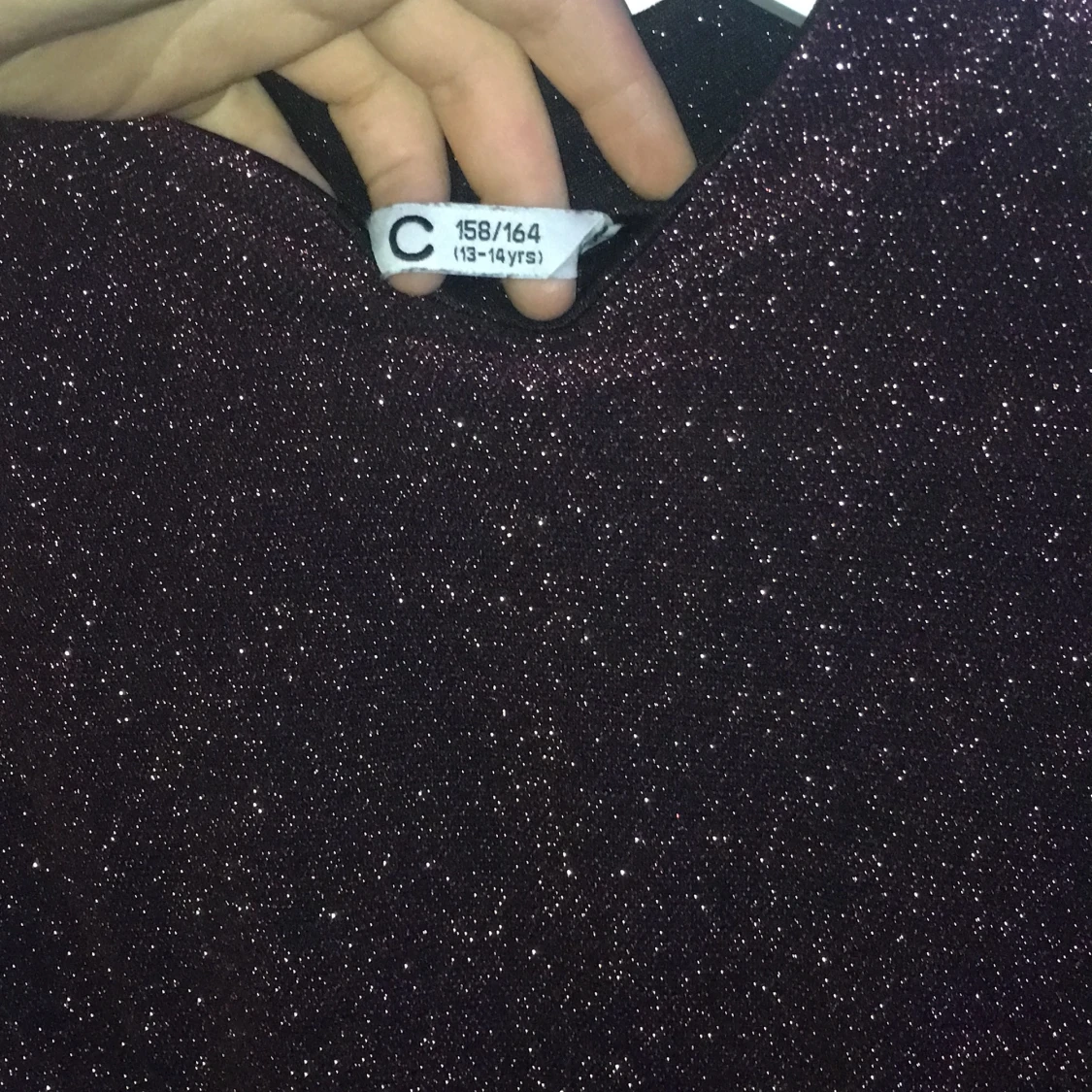 Skitfin glittrig topp🤍🤍🤍 - 91