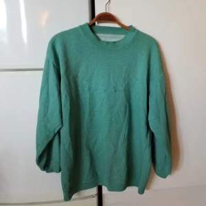  - Turkos collegetröja köpt på second hand i Berlin 