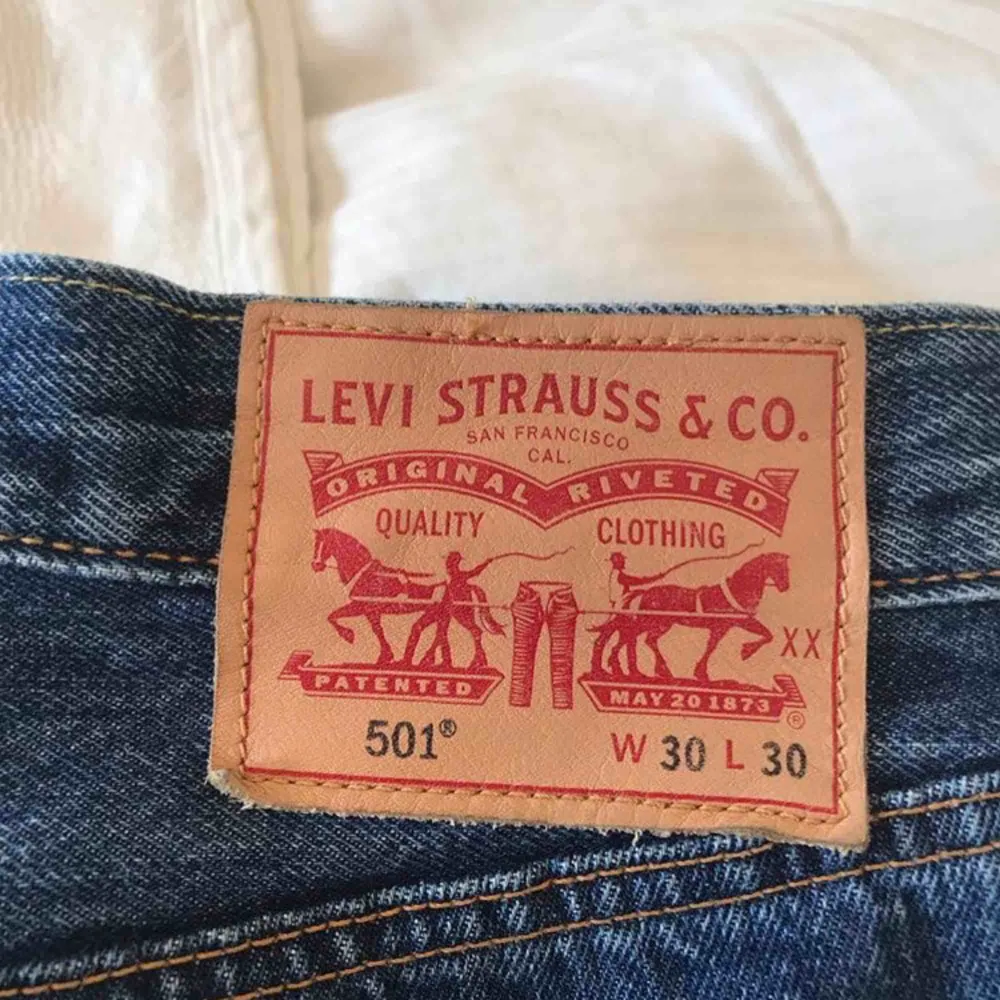 Levi’s 501or!! Storlek W30 L30! Bjuder på frakten<3. Jeans & Byxor.