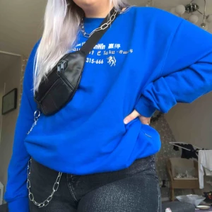  - Säljer nu min superfina blåa sweater från carlings som jag använt ett fåtal gånger, väldigt fint skick!! 🥰⛓