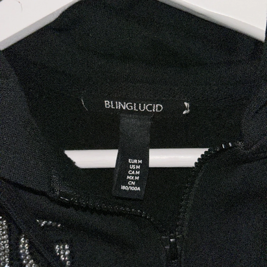 Bling Lucid Rhinestone hoodie - 90