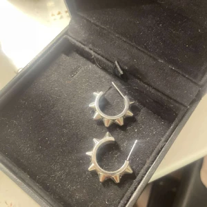 Edblad örhängen - Snygga silvriga Peak Creoles S Steel från edblad❤️ Aldrig använda så imga defekter! Själklart äkta! Köpte för 400kr