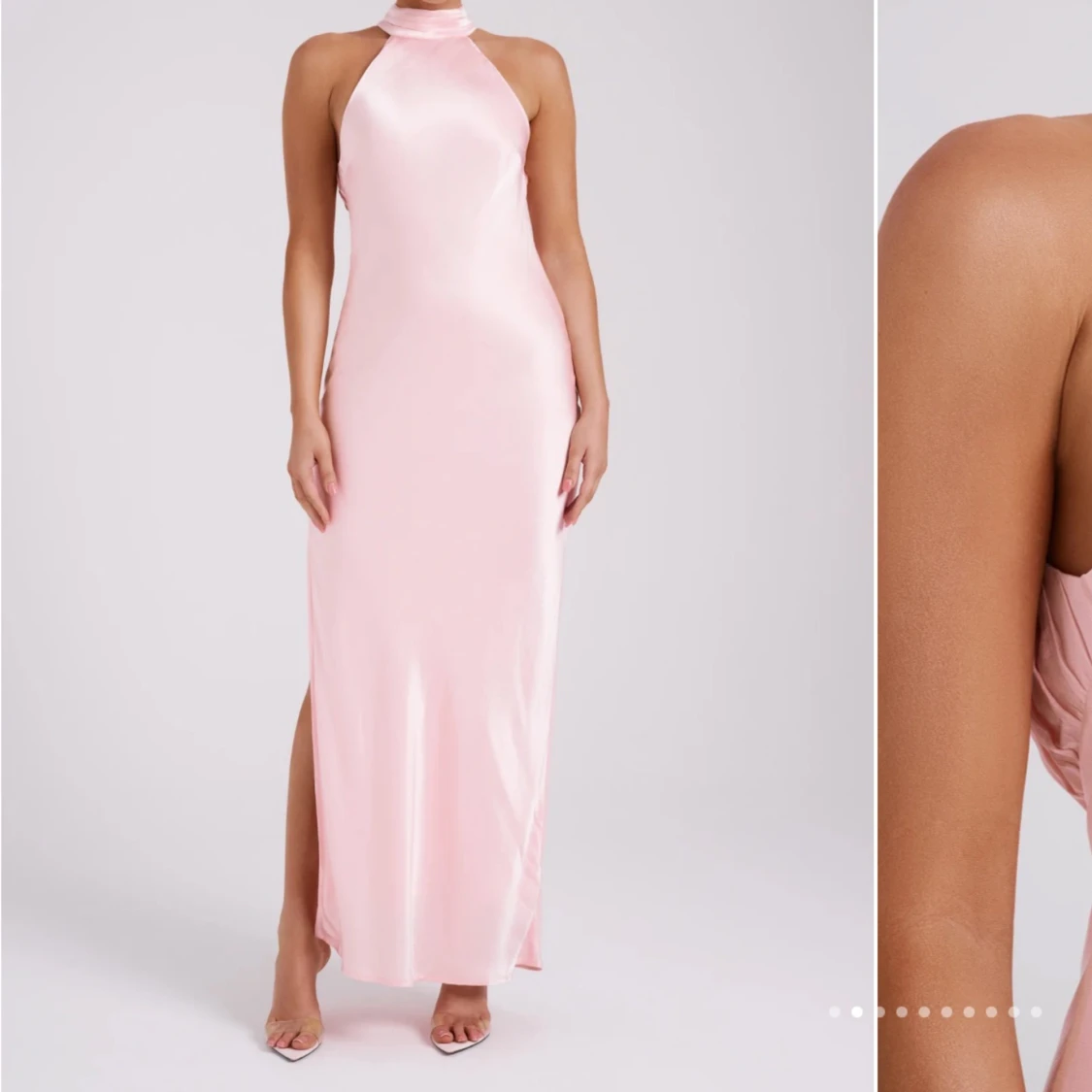 Rosa Maxiklänning - 90