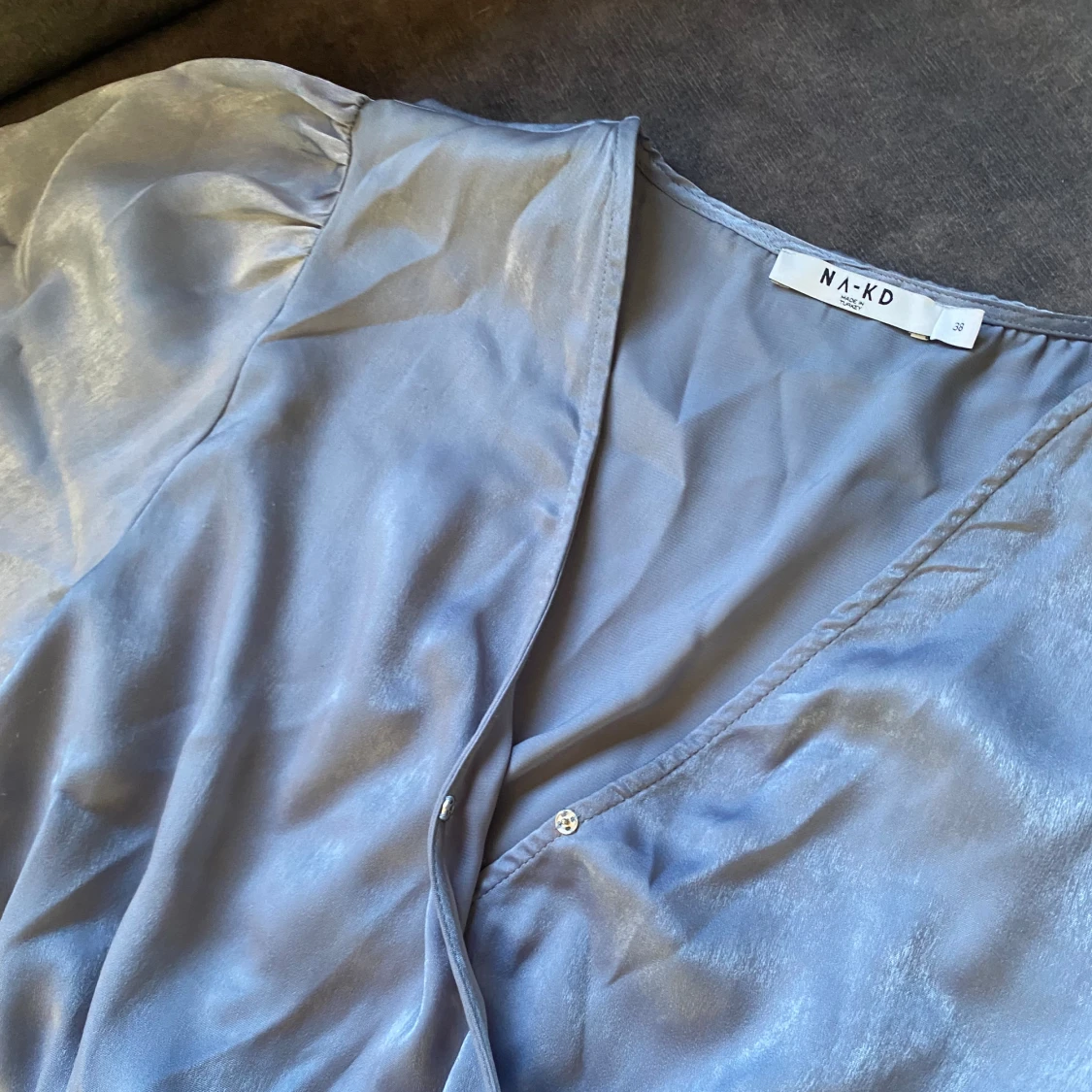 Blå formell klänning - 92