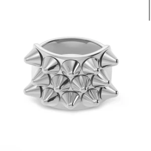 Edblad ring - Jättefin silvrig taggring från Edblad!!  köpte för 400 säljer för 200, pris går att diskutera om du köper direkt, råkade köpa i fel storlek 