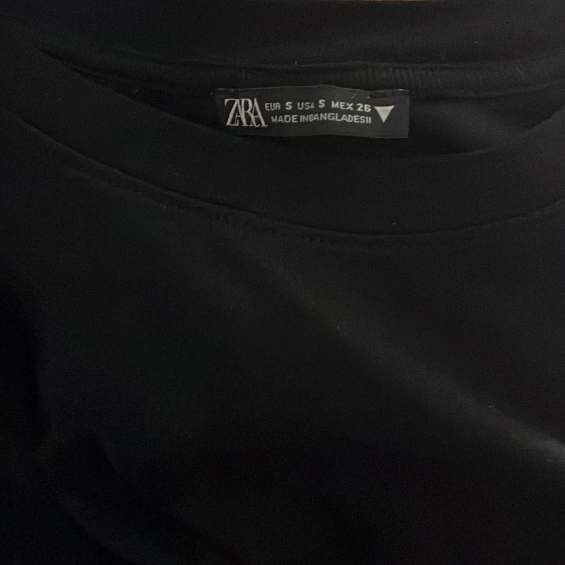 Svart basic t shirt - 90