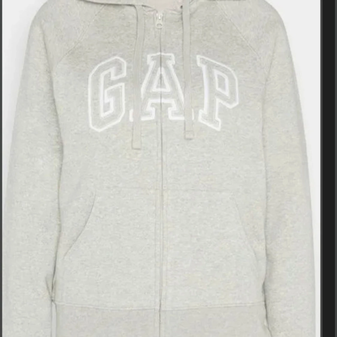 Grå hoodie från GAP