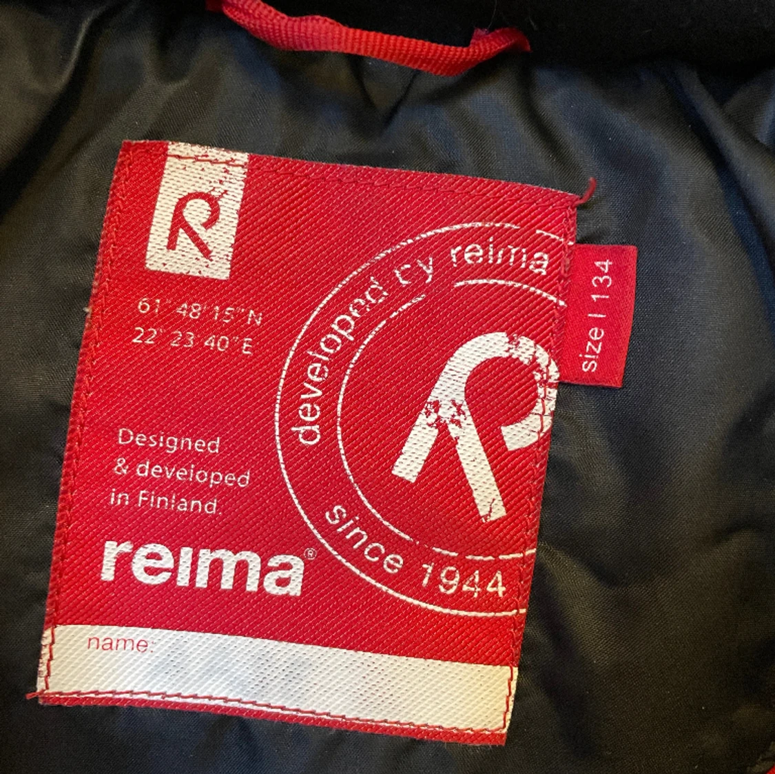 Reina vinterjacka strl 134 - 91