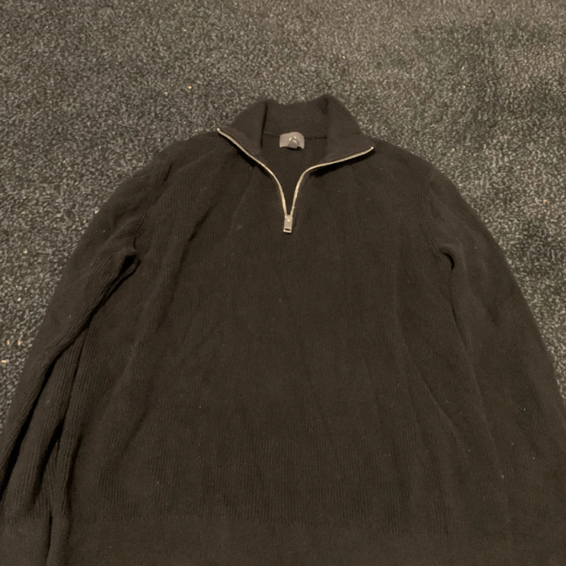 Långarmad half-zip