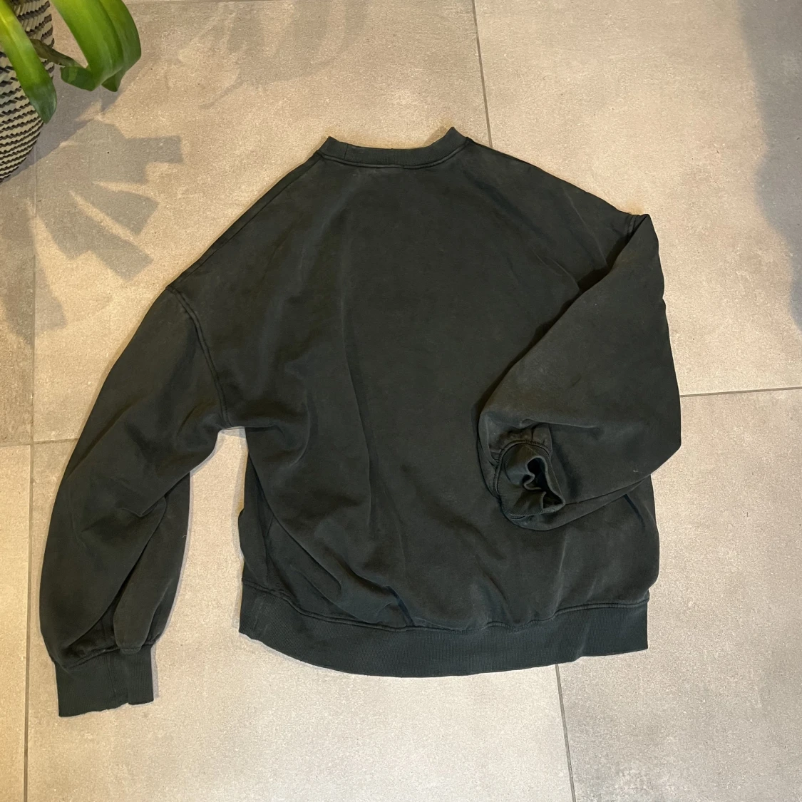 Sweatshirt med tryck - 90