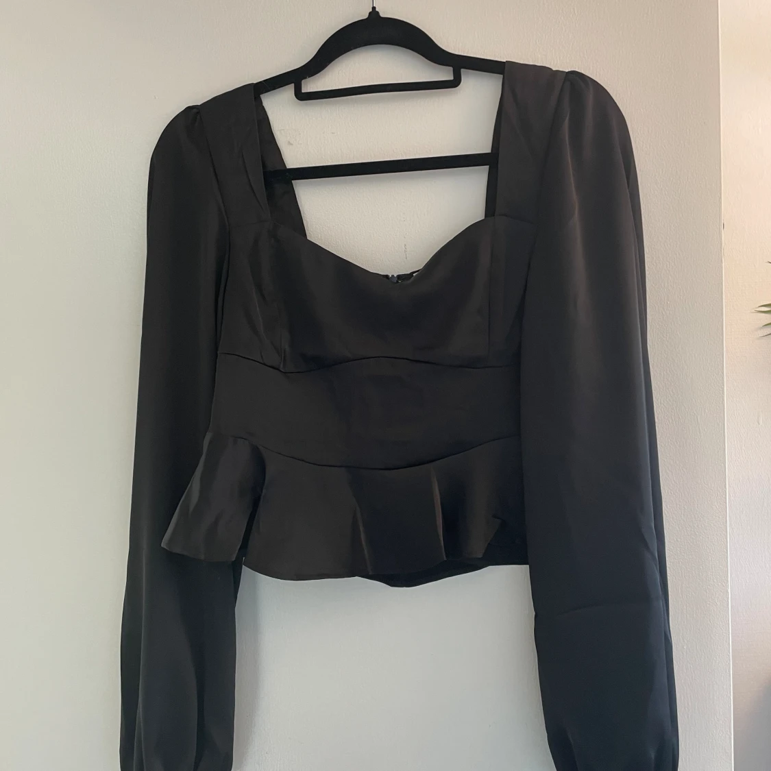 Svart blus/topp från Nelly