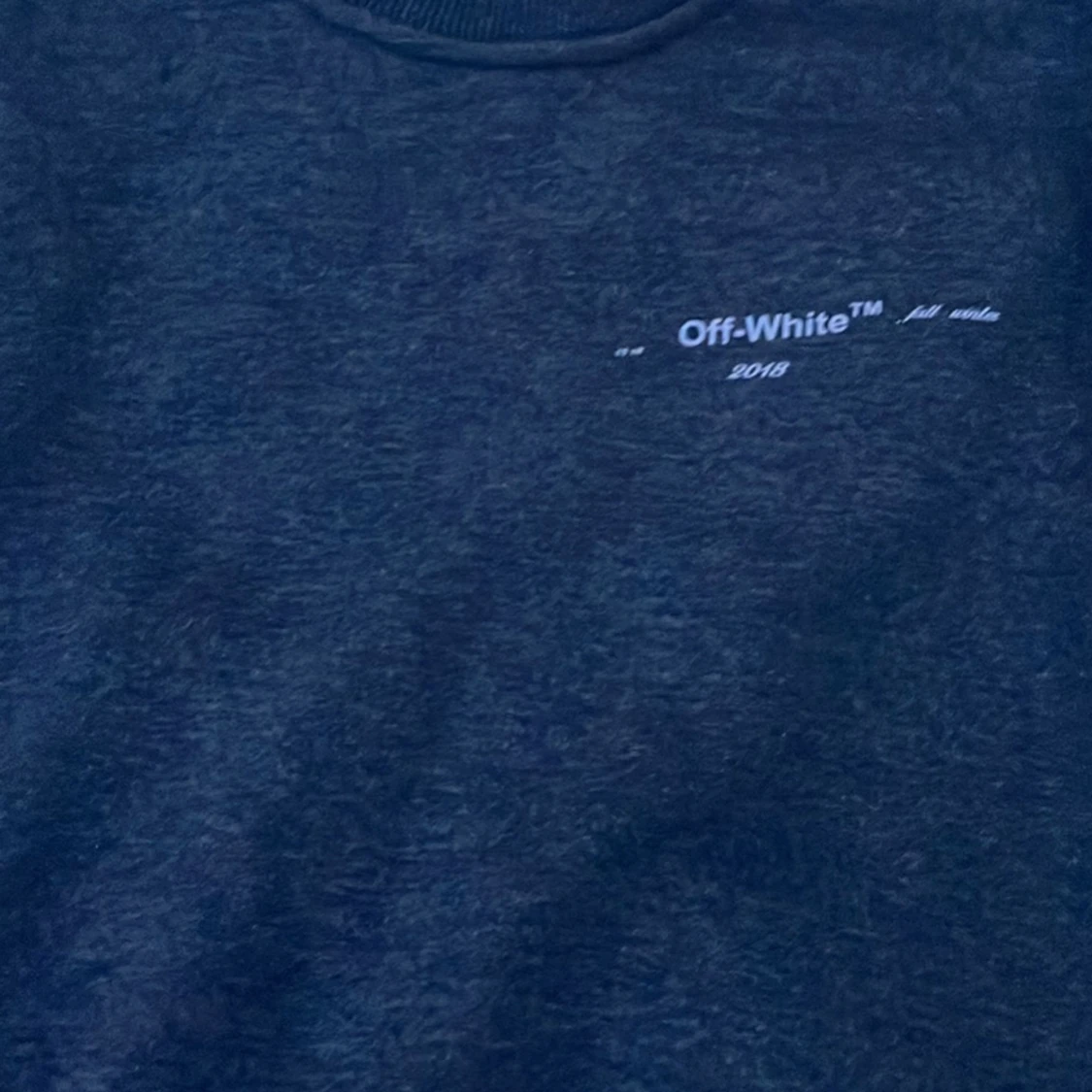 Off white tröja  - 91