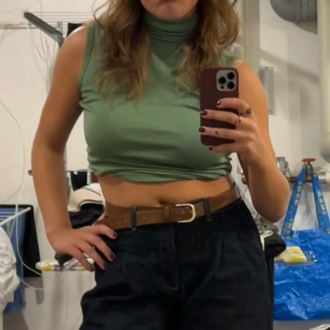 Grön polotröja - 90