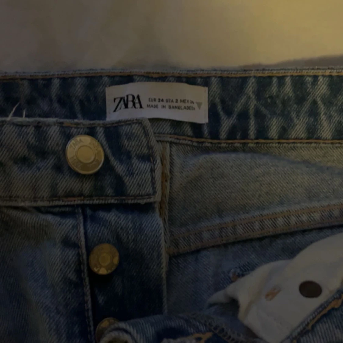 lågmidjade jeans - 90