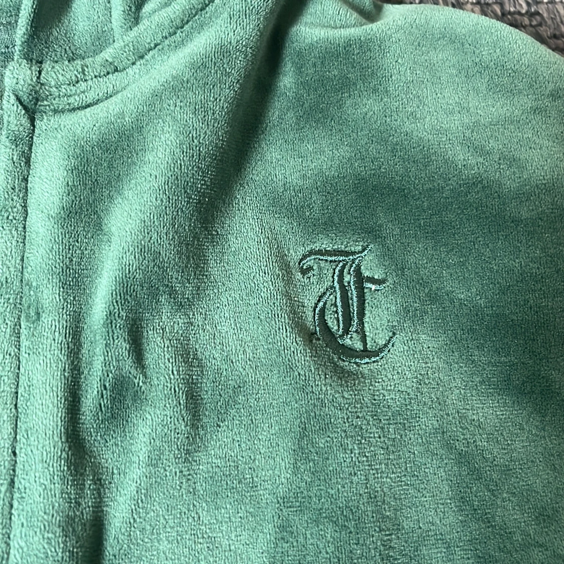 Juciy tröja mörk grön - 91