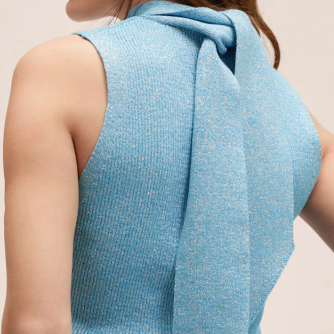 Glittrig polotopp - 91