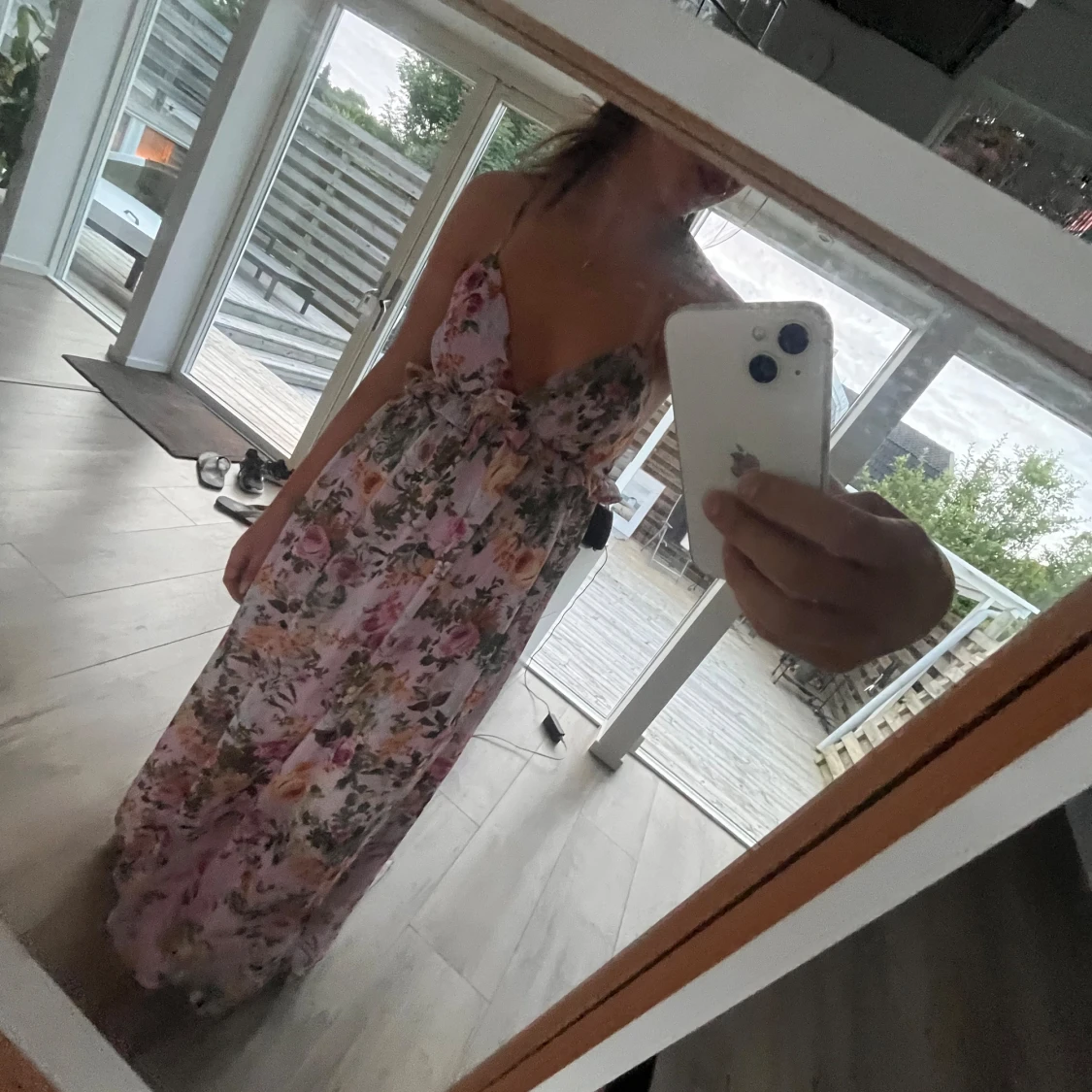 Lång sommarklänning