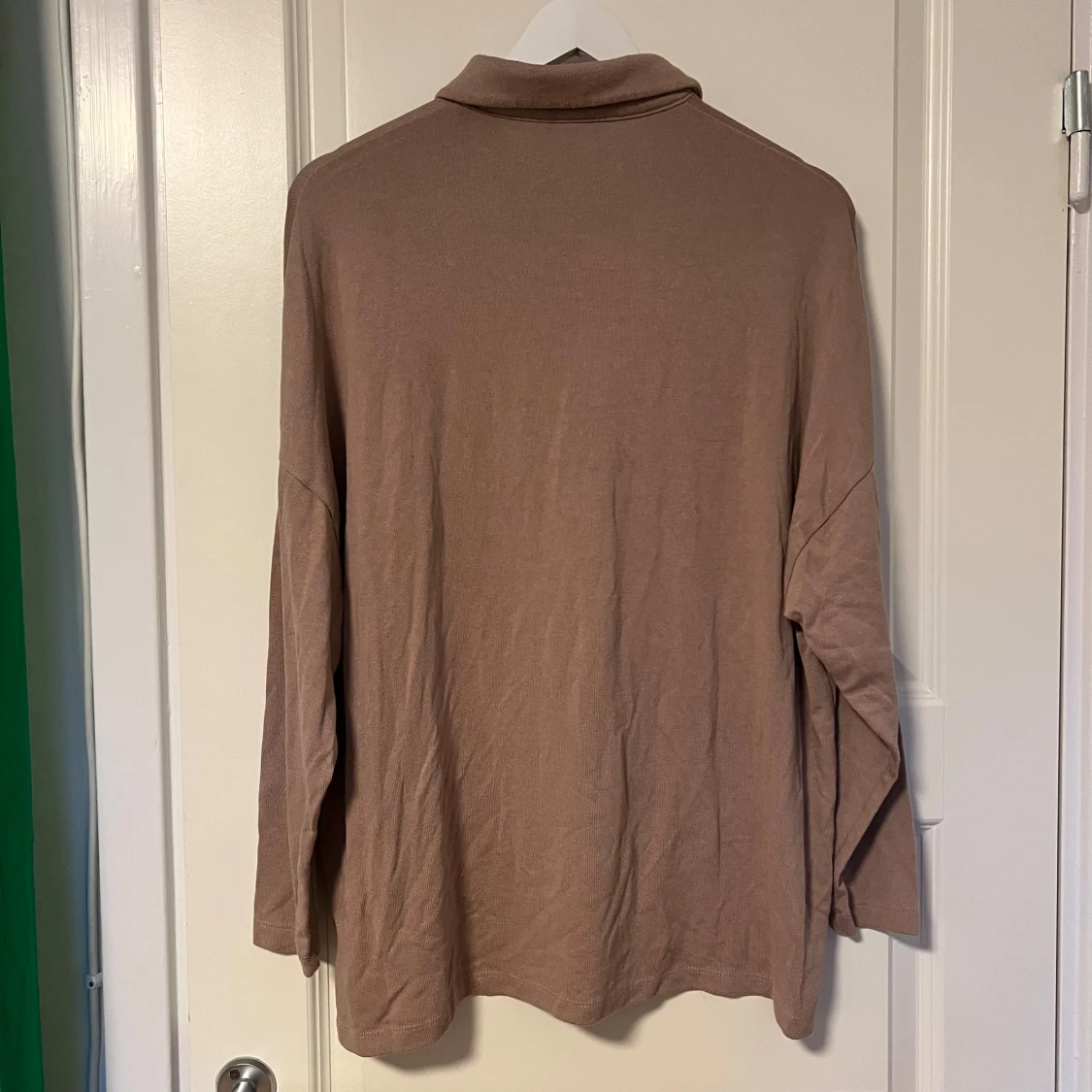 Beige tunn skjorta i bomull - 92