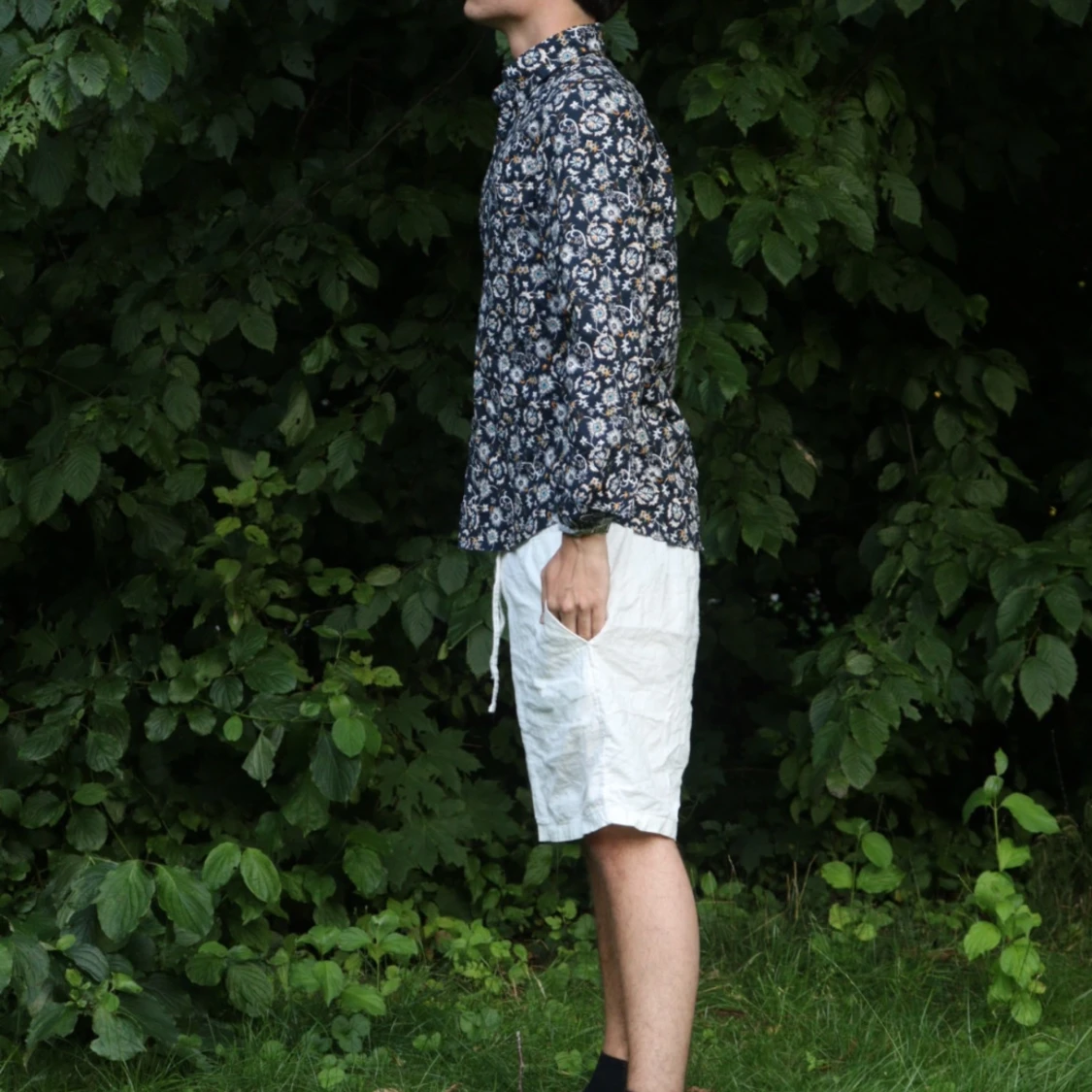 Mönstrad skjorta från dressman - 90