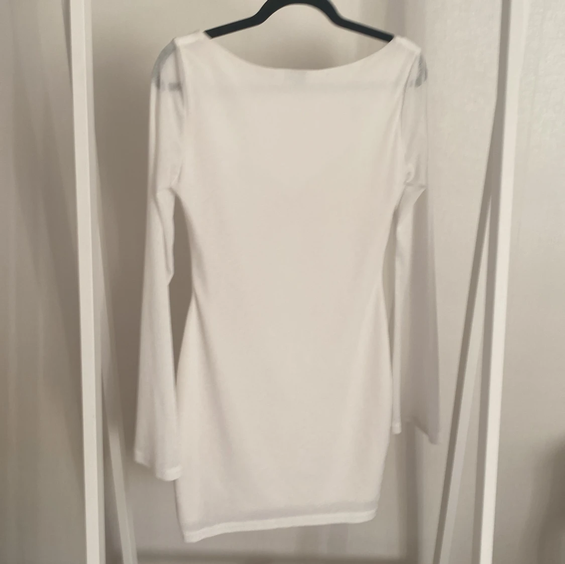 Vit kortklänning  - 90