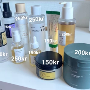 Koreansk hudvård  - Dax att sälja min hudvård då det inte passade min hud, funkar jättebra för andra, tyvärr inte för mig.paketpris går att diskutera.Finns att hämta i Eskilstuna,leverans erbjuds (ni står för frakten).Rice toner och cleansing oil  såld.