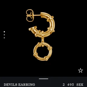 söker - Hej! Jag söker dessa örhängen från Maria Nilsdotter i guld. Skriv till mig om ni skulle vilja sälja!💕